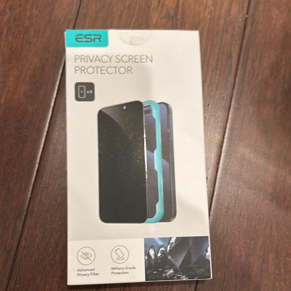 iPhone 15 pro max Black Privacy Screen Protector for Cell Phones